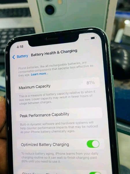 iPhone 11 64GB memory PTA approved. 03197196430 0