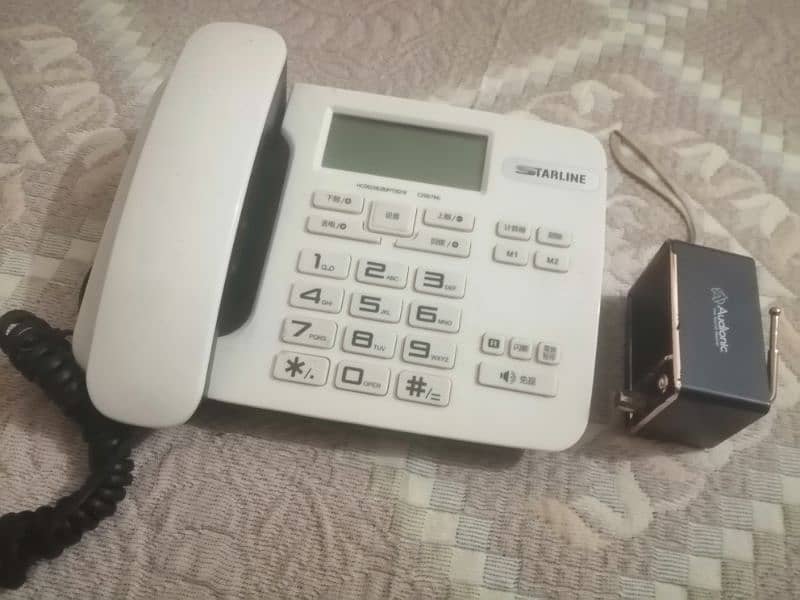 landline with audionic speaker bilkul new hai Condition dekh lein 0