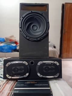 WOOFER SET COMPETE WITH WIRING