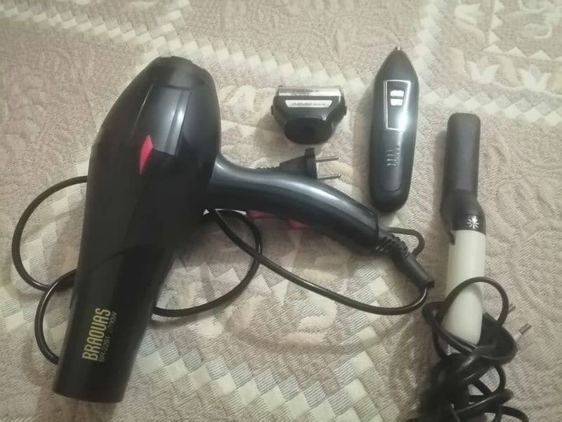 Hair and Beard dryer and shaver trimmer 1