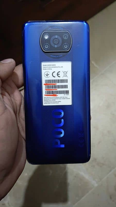 Poco X3 Nfc, Blue Colour. 0