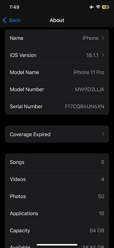 Iphone 11 pro non pta jv 7