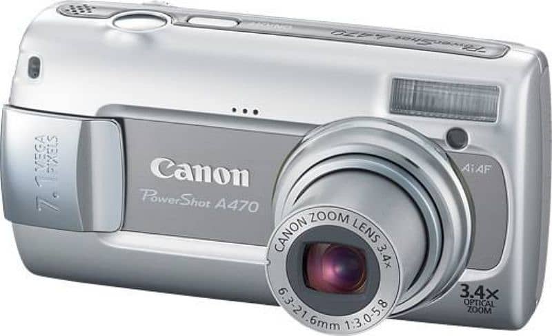 Canon PowerShot A470 – Grab It Now! 0