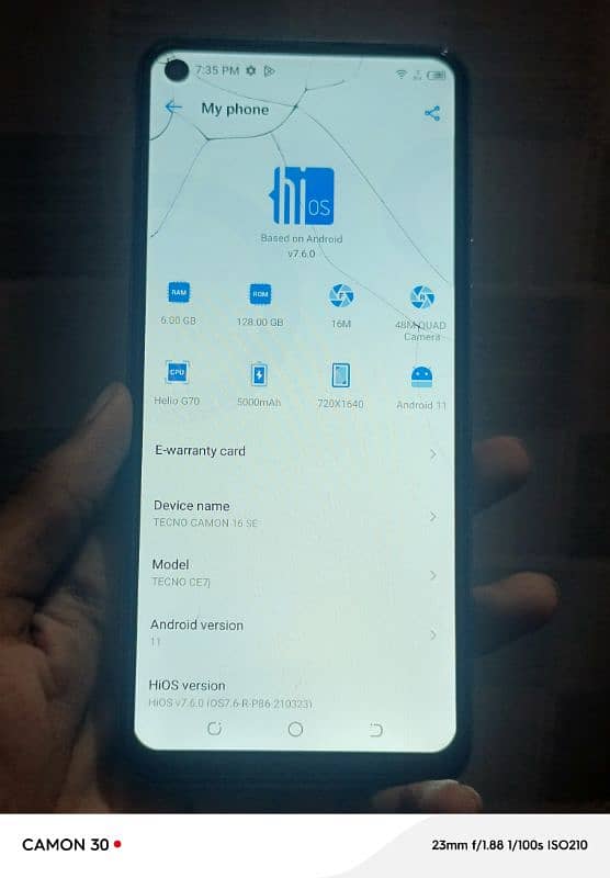 Tecno Camon 16 se Pta approved exchange possible 10