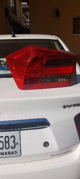 Original Honda City rear left light - slightly cracked. 1