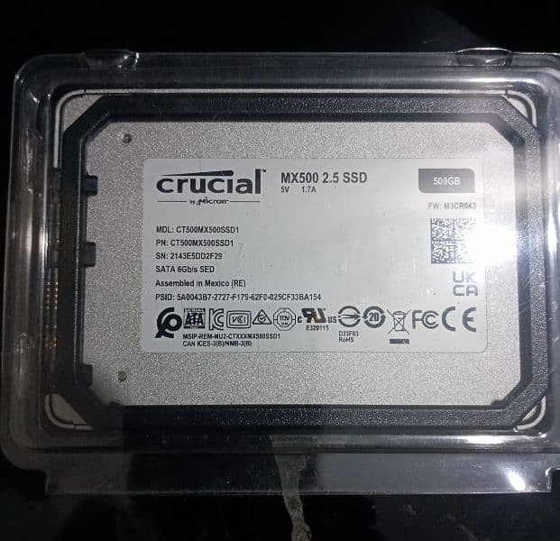 Crucial SSD 3