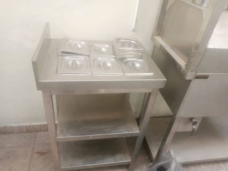 6 pan commercial food warmer tabl 2