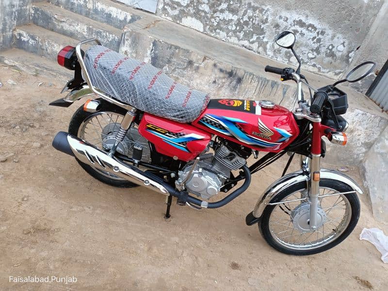 CG 125 all Punjab number new condition 19