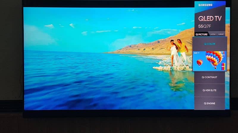 SAMSUNG 55 INCH Q7F QLED LED TV 4K UHD SMART ORIGINAL 5