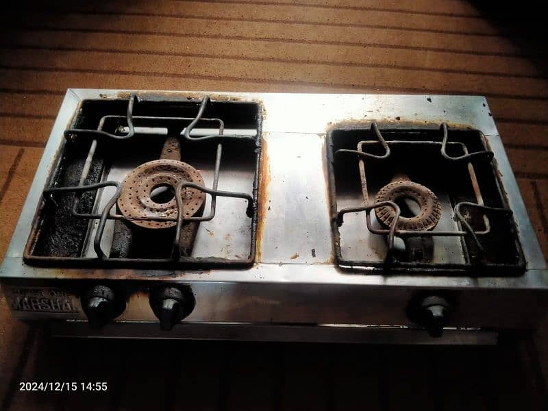 Stove with 2 burner 5