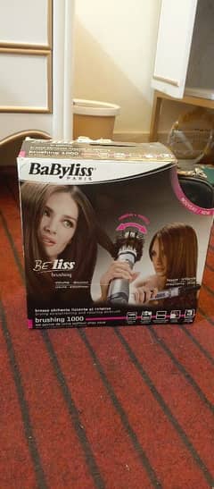 Babyliss Paris Hair Straightener & Dryer.