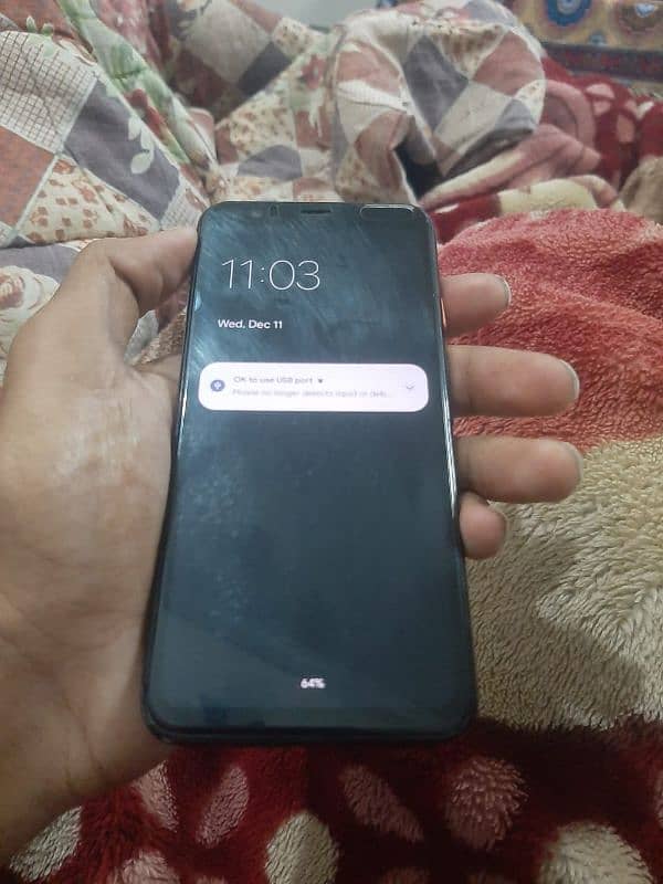 google pixel 4. . .  6/64. . .  non pta 0