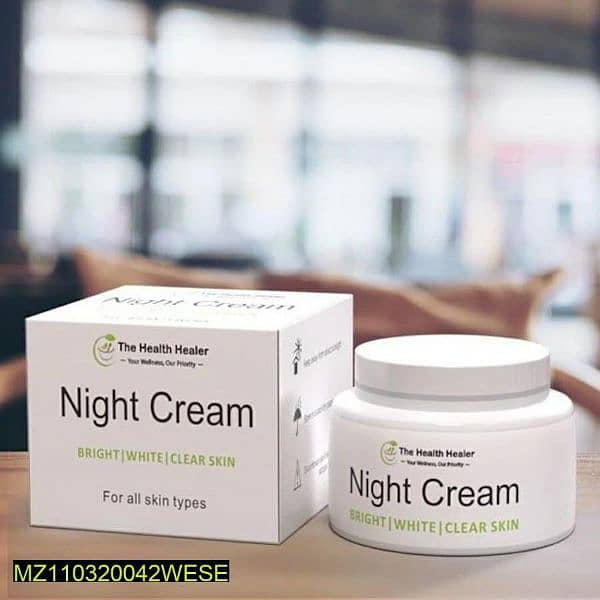 •  Package Includes: 1 x Night Cream 2