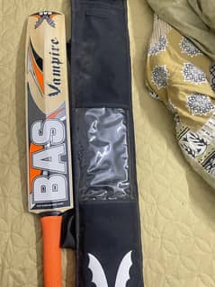 Title: BAS Vampire Dynasty English Willow Cricket Bat - Lightly Used