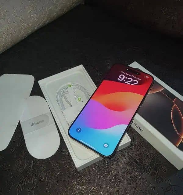 iPhone 16 pro max PTA APPROVED 256 GB DESERT Mercantile 0