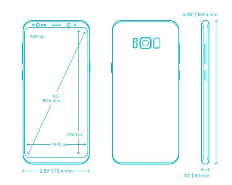 Samsung galaxy s8+ s8plus s8 plus  - full BOX 9.8by10 1