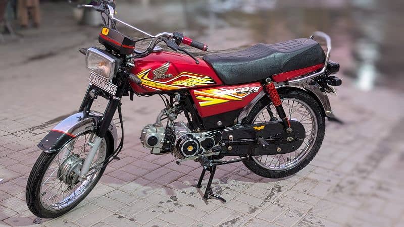 Honda CD 70 black 2020 model 1