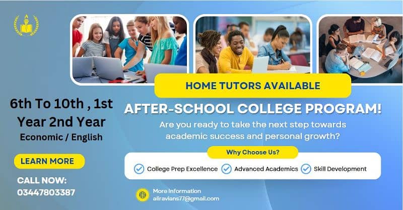 Home tutor available for class 6 to 10 1st year and 2nd year Economins 1