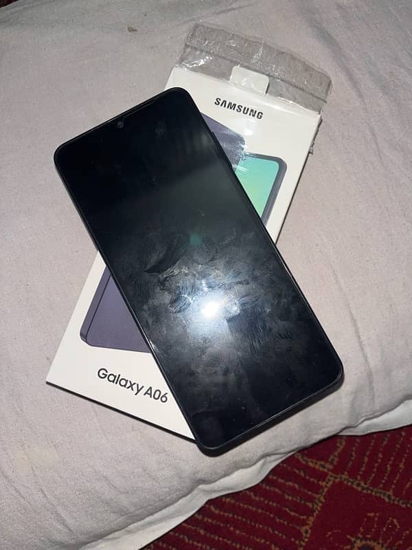 Samsung A06 only one month use 0