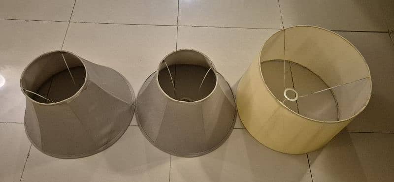 Lamp Shades in Good Condition - Large Size 0