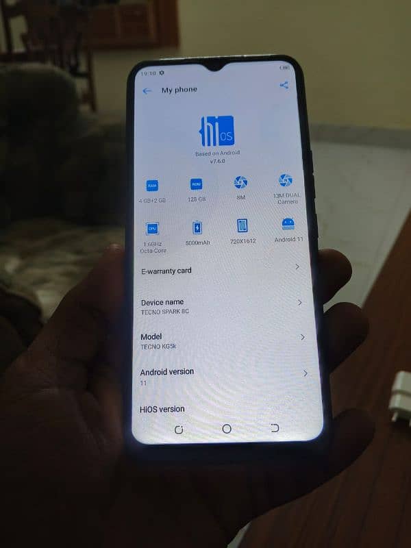 tecno spark 8c 6/128 10/10 urgent sale 1