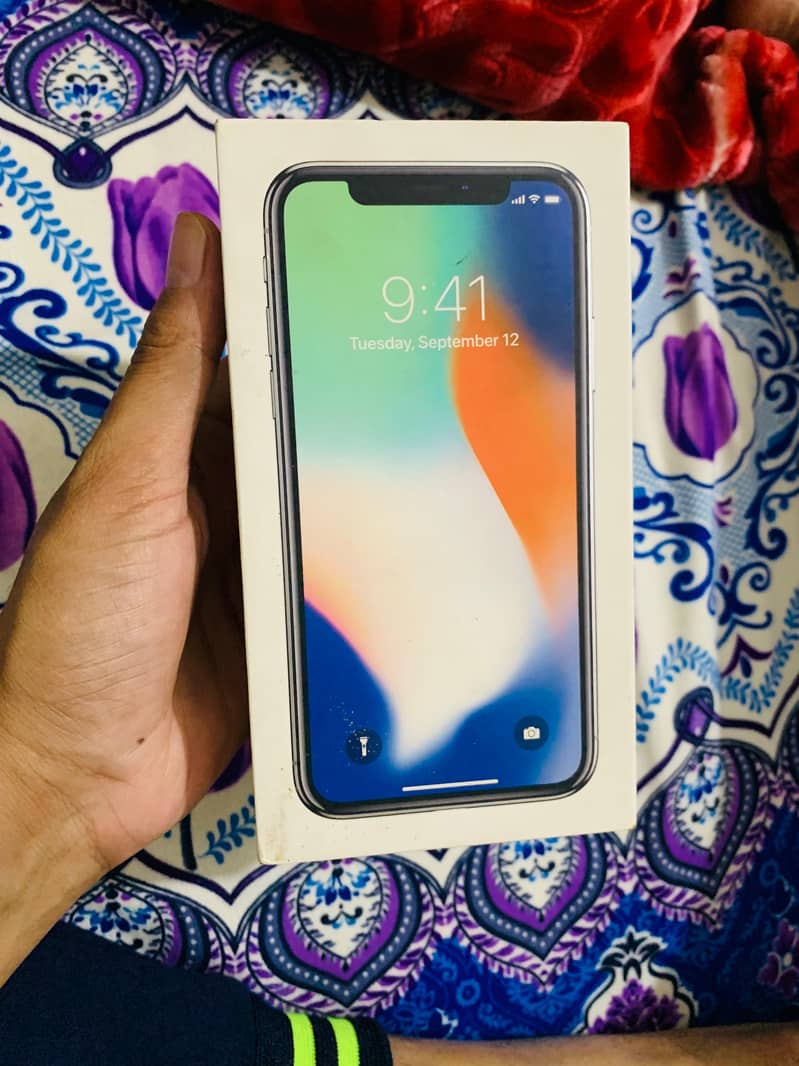 iPhone X 256GB PTA Approved Water Packed with Good Condition 2