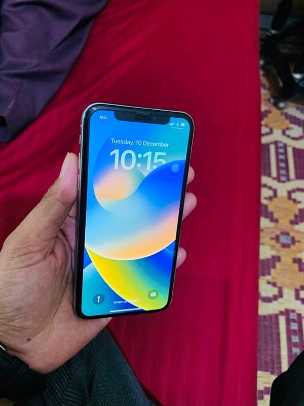 iPhone X 256GB PTA Approved Water Packed with Good Condition 3