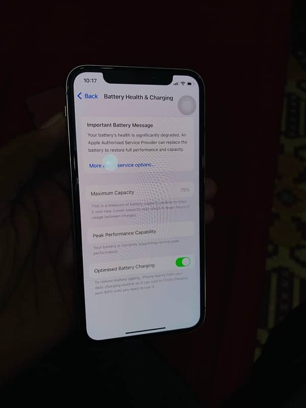 iPhone X 256GB PTA Approved Water Packed with Good Condition 10