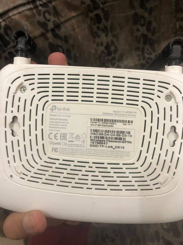 Tp Link Router 10/10 condition TL-WR841N 1