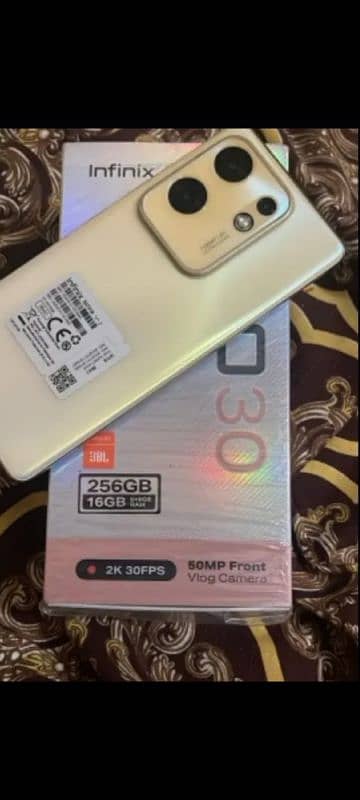 Infinix zero 30 12/256 GB0341-9695816 MY WhatsApp Number 0