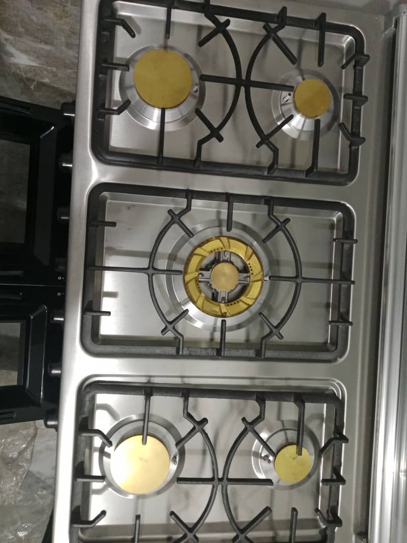 Nas gas 5 burner cooking range for sale 2