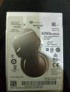 1 TB LAPTOP HARD DRIVE {03327944046}