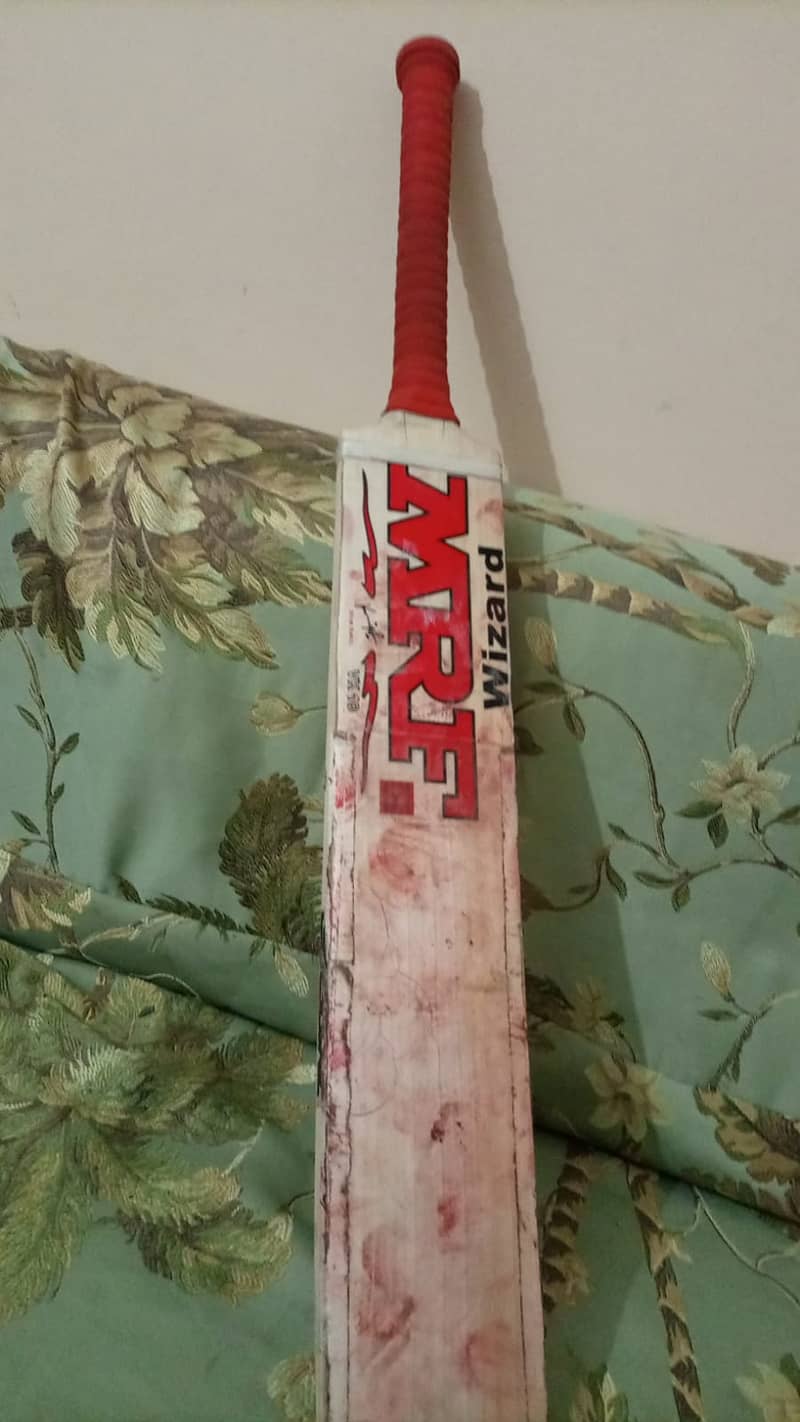 MRF English willow bat 0