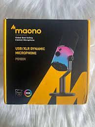 MAONO PD100X Microphone for podcaster,voice over artist recording Mic 2