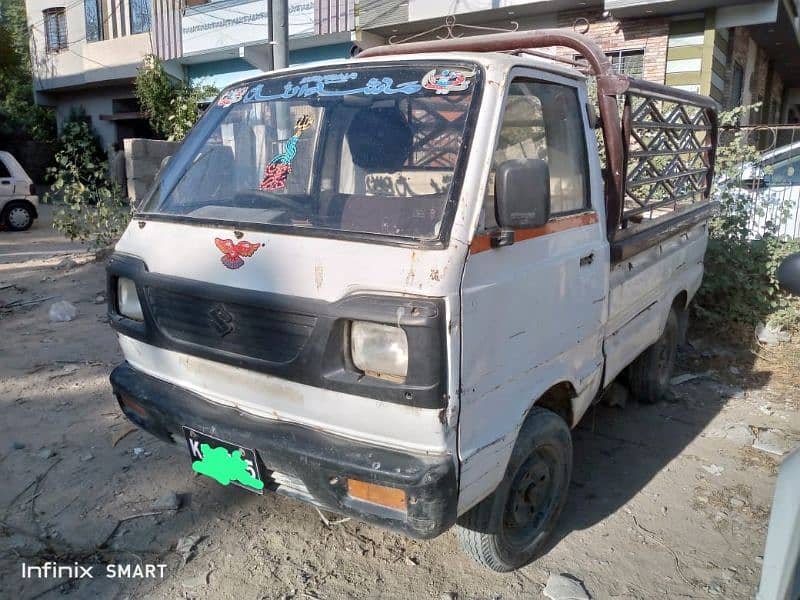 Suzuki pickup 2012 white colour for sale 2