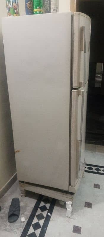 Two door refrigerator in use 1