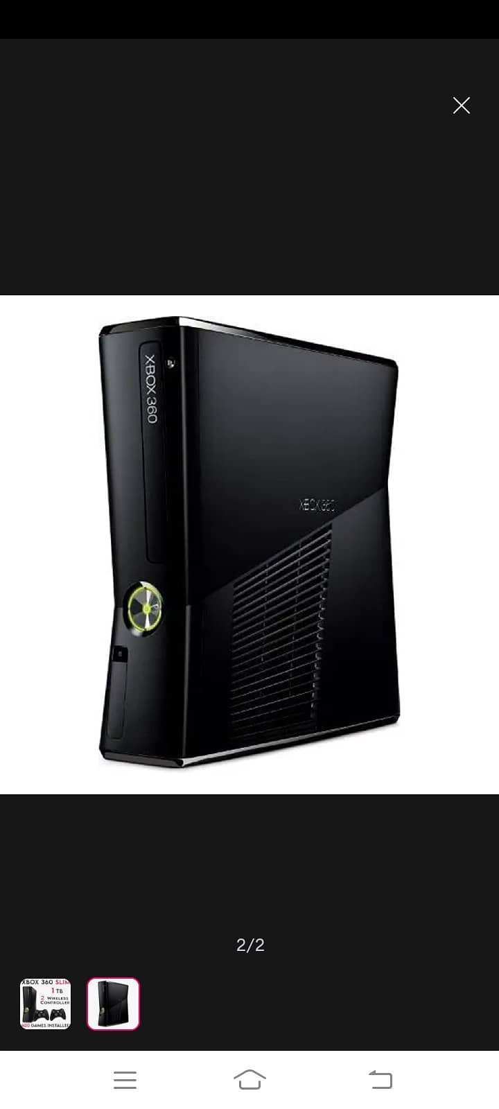 Xbox 360 Slim for sale 0