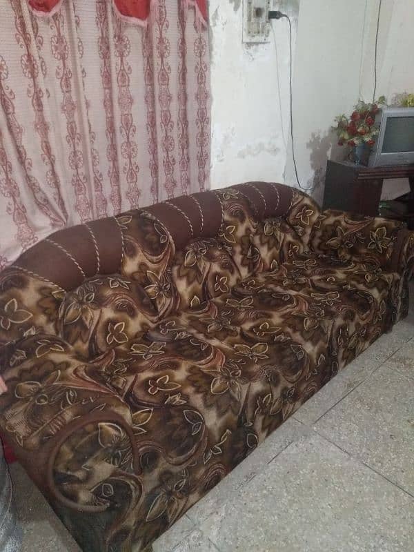 home used sofa set 1,2,3 0