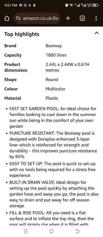 best way swimming pool  FILL AND RISE 5