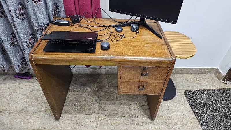 solid wood study/office table 1