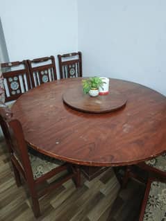 Dining Table with 6 chairs