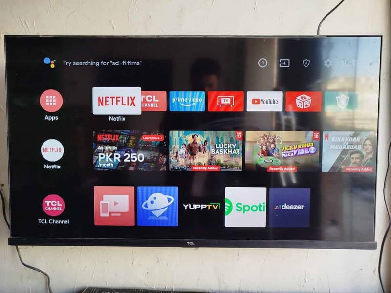 USED LED TVs - TCL & Haier 40, 43 Inches Smart Android LED TVs 3