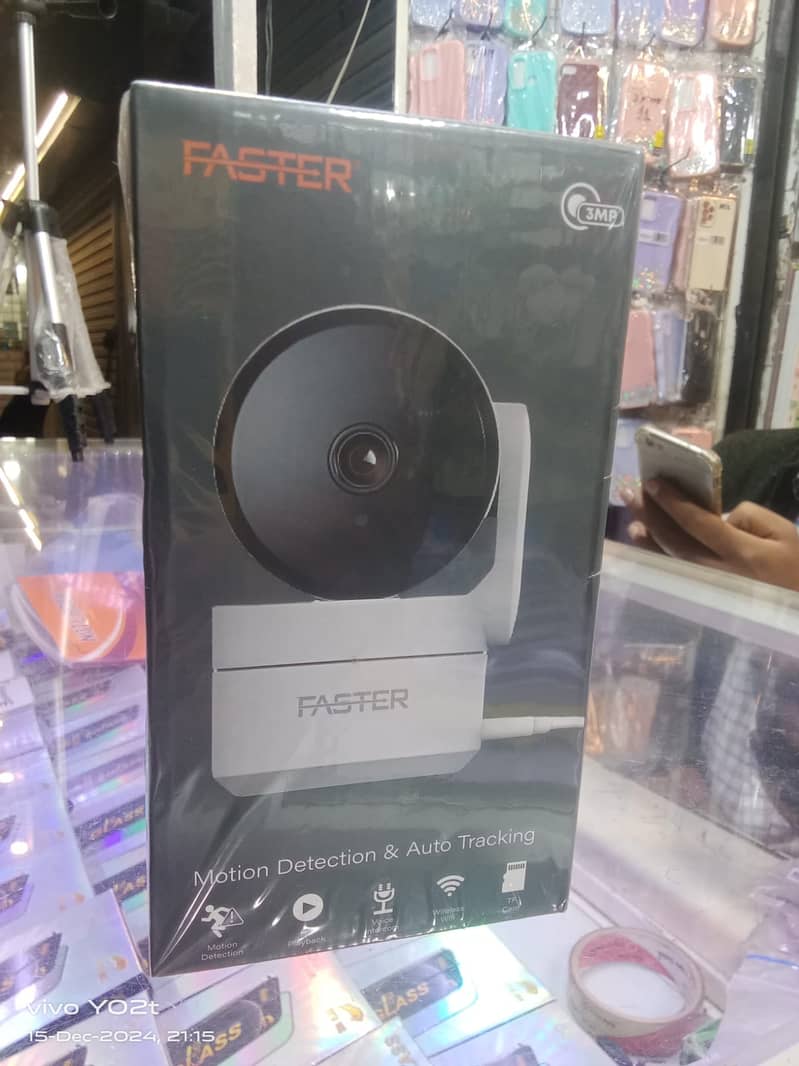 FASTER A30 WiFi Smart Security Camera With 360 View 3