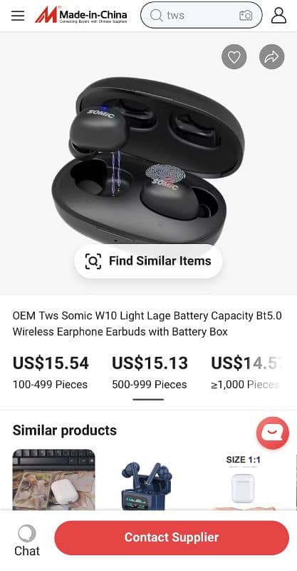 Somic W10 wireless earbuds 4