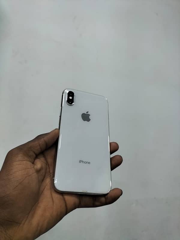 iPhone X PTA approved every thing is working only phone b/h 79% 0