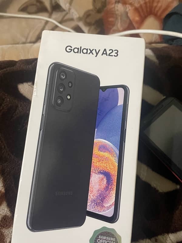 Samsung a23 6/128 pta approved with box 4