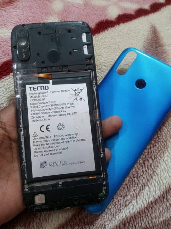 Tecno spark 4 lite 4