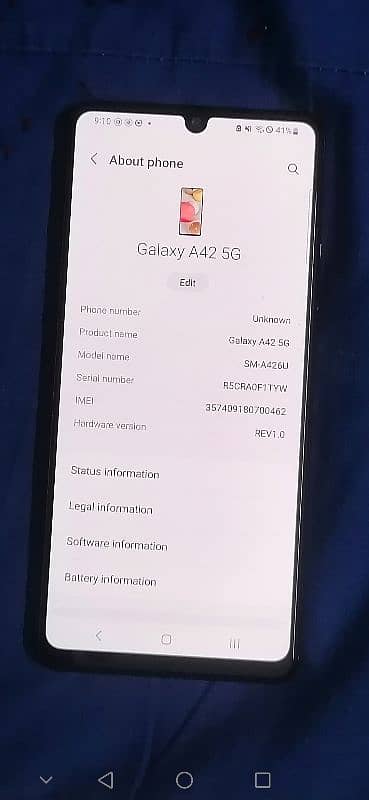 Samsung A42 5G 2