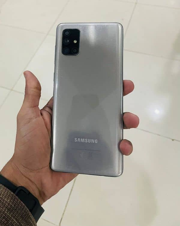 Samsung a71 8/128 pta proved with box 0