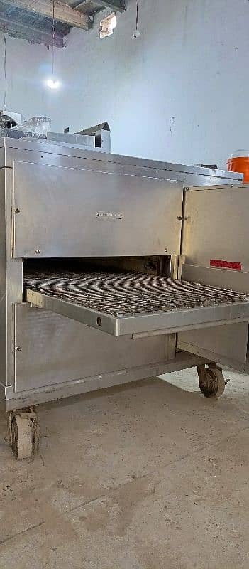 middleby Marshall conveyor belt pizza oven 22" USA import ps220g 2